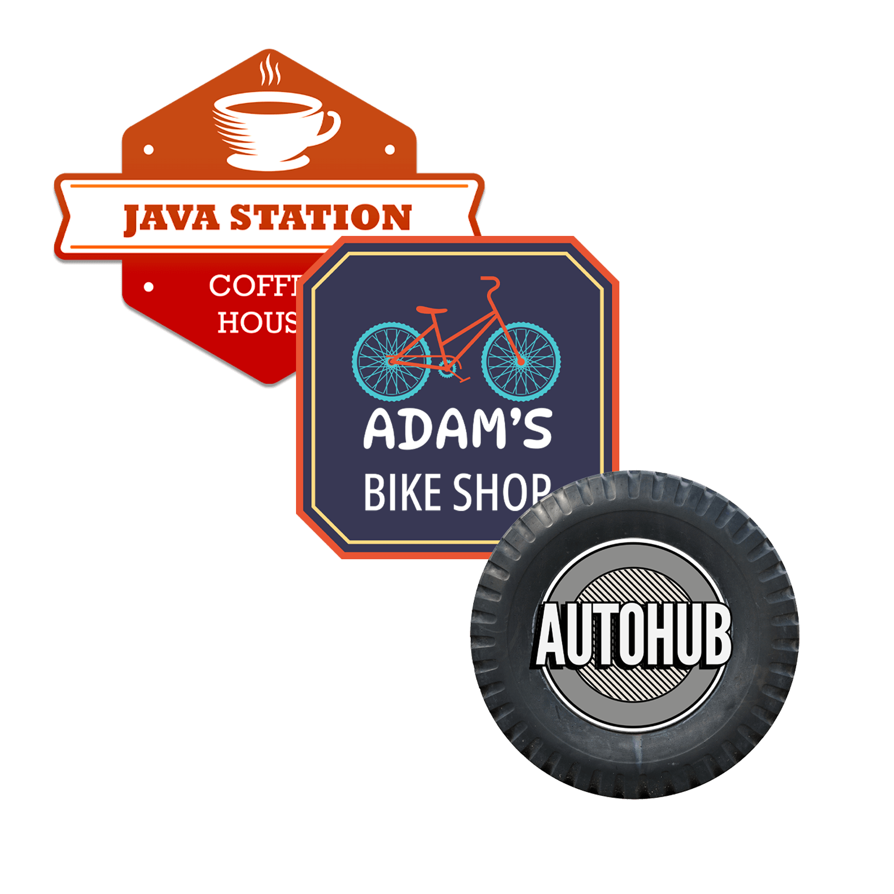 2 Sq. Inch Custom Indoor Magnet 20 Mil                                